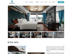 Website dịch vụ tour du lịch du thuyền | Langding page giới thiệu tour du thuyền du lịch