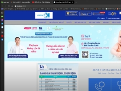 Website đồ án đặt lịch khám online giao diện đẹp