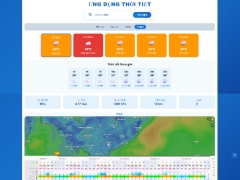 Website đơn giản xem thời tiết ở các thành phố dùng API OpenWeatherMap - Node.js - React.js