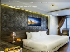 Website giới thiệu dịch vụ khách sạn hiện đại và sang trọng mẫu 4