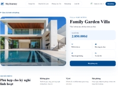 Website giới thiệu du lịch và đặt phòng lưu trú