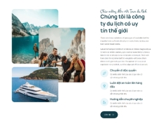 Website giới thiệu tour du lịch khám phá thiên nhiên