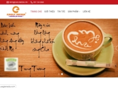 Website giới thiệu và bán cafe