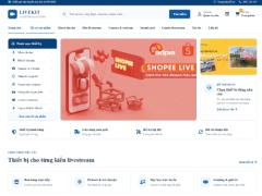 Website kinh doanh bán hàng live