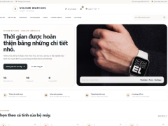 Website kinh doanh đồng hồ cao cấp Velour Watches tích hợp Gemini AI và thanh toán VNPay full báo cáo