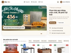 Website Mộc Bàn Store