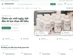 Website phân phối thực phẩm bổ sung VitaWell Nutrition có hỗ trợ tư vấn Gemini AI full báo cáo