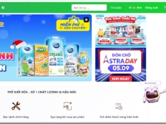 Website Python Django - Thế Giới Sữa đầy đủ chức năng full Báo cáo, Powerpoint