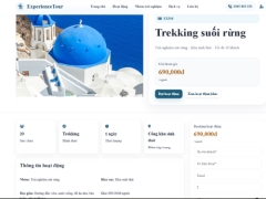 Website quản lý booking tour trải nghiệm