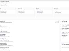 Website quản lý CRM khách hàng
