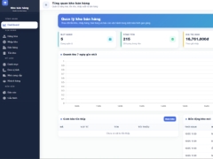 Website quản lý kho bán hàng cho cửa hàng