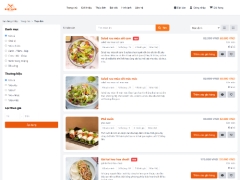 Website quản lý nhà hàng đặt bàn nhà hàng phần mềm restaurant quản lý nhà hàng quán ăn PHP Laravel MySQL