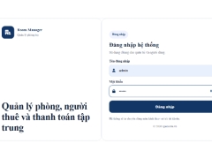 Website quản lý phòng trọ