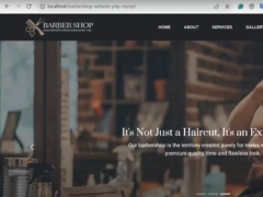 Website quản lý tiệm cắt tóc sử dụng PHP & MYSQL