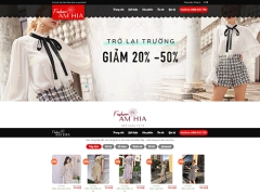 Website thời trang cực đẹp chuẩn SEO 2021 - Topcode.vn