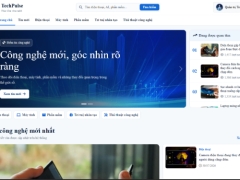 Website tin tức công nghệ TechPulse