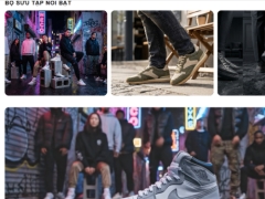 Website TMDT bán giày và phụ kiện cửa hàng Nakki