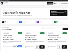 Website tuyển dụng và kiểm tra ứng viên