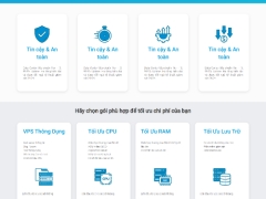 Website wordpress bán hosting vps cloudbase dịch vụ hạ tầng mạng