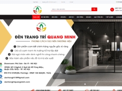 Website wordpress đèn trang trí theme Flatsome