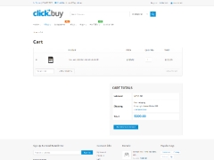 Website wordpress về thương mại điện tử Clickbuy cực đẹp đầy đủ các tính năng chuẩn seo