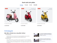 Website xe máy điện vinfast Đại lý Xe máy điện vinfast | Phù hợp showroom ô tô xe máy đơn vị kinh doanh xe cũ xe mới