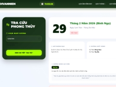Website xem lịch vạn niên data 10 năm từ 2024 đến 2035