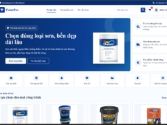 Xây dựng website bán sơn PaintPro