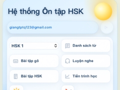 XueXi Chinese – Source Code Web Học Tiếng Trung HSK 1–6 | Fullstack