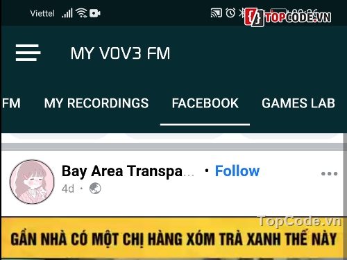 mạng xã hội,app android,ứng dụng android,radio app