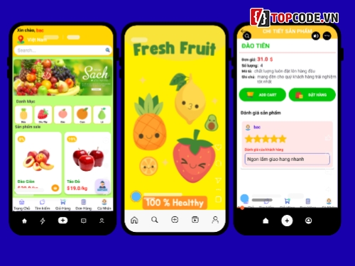 android,App bán hàng,App bán hàng android,App,bán trái cây,app bán hàng andriod java