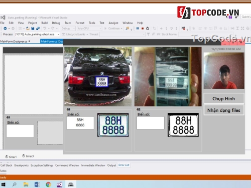 nhận dạng biển số,ứng dụng xử lý ảnh,bãi đỗ xe tự động,tháp trụ
