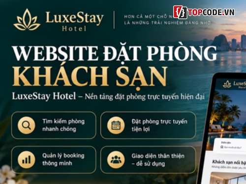 web khách sạn,Đồ án web PHP,PHP MVC,đặt phòng khách sạn,website đặt phòng khách sạn