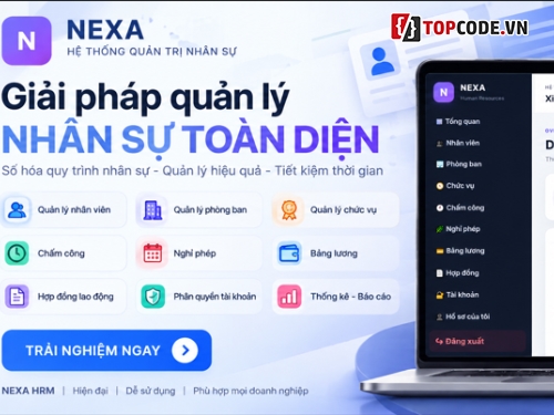 quản lý nhân sự,web quản lý,website quản lý nhân sự