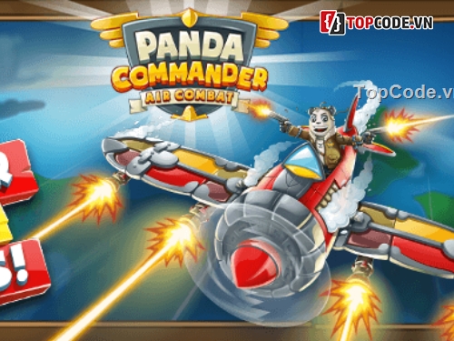 Panda Commander Air Combat,Bắn máy may,Panda Commander,Air Fighter,Airplane Shooting