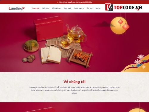 Landing Page,quản lý sản phẩm,source code quản lý,source code      database,Sản phẩm,Blog