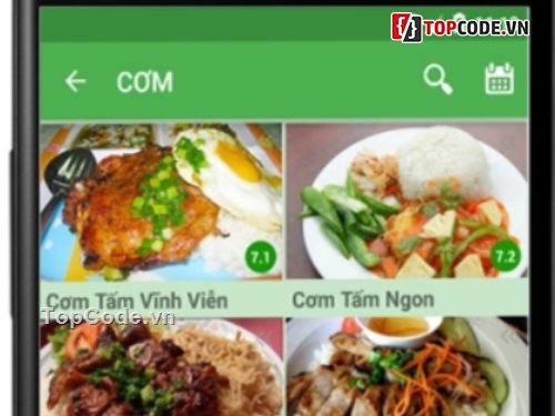 hướng dẫn nấu ăn,Code android dạy nấu ăn,Mã nguồn ứng dụng nấu ăn,ứng dụng làm món ăn,Địa điểm ăn uống