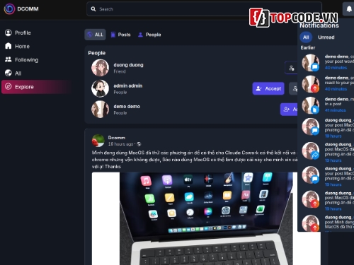 mạng xã hội,website mạng xã hội,website mạng xã hội Ducats community