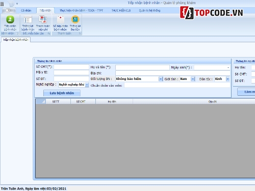 Code phần mềm quản lý phòng mạch,phần mềm quản lý phòng khám C#,Code QLPK winform,phần mềm quản lý c#,code phần mềm quản lý bệnh viện,code phần mềm quản lý bệnh viện C#
