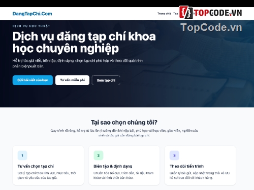 php tạp chí,tạp chí,đăng tải tạp chí