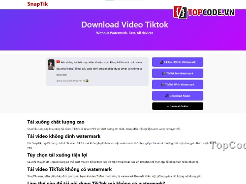 tải Video Tiktok,tải Video,Video Tiktok,Tiktok