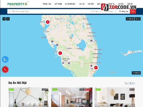 web bất động sản,website bất động sản,Code website bất động sản,đồ án web bất động sản