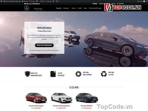 xe hơi,xe ô tô,code web xe,code web bán xe,source code bán xe hơi,mercedes