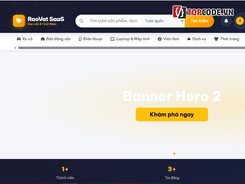 code rao vặt,website rao vặt php,rao vặt mvc,code web bán hàng,tích hợp vietqr momo vnpay,raovat saas