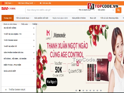 Web bán hàng,Code Shop Thương Mại,Full code web thương mại,source code shop bán hàng,code website thương mại