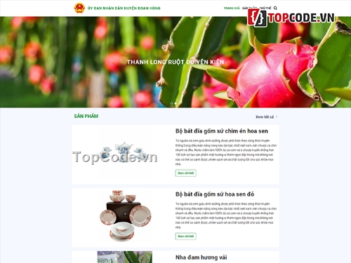 website nông nghiệp,website tin tức nông nghiệp,web nông nghiệp,Code website giới thiệu sản phẩm