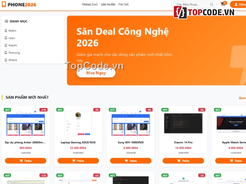 php,php mvc,cửa hàng điện thoại