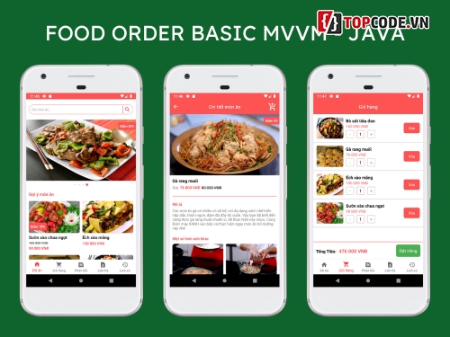 food order android app,food delivery android app,android food order app,app đặt đồ ăn android,app order đồ ăn android,app food order android java