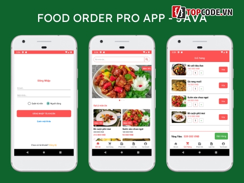 food order android app,food delivery android app,android food order app,app đặt đồ ăn android,app order đồ ăn android,app food order android java