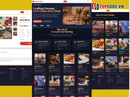 Đồ án,Đồ án web PHP,web bán sản phẩm,trang web bán hàng,website bán,web bán bánh